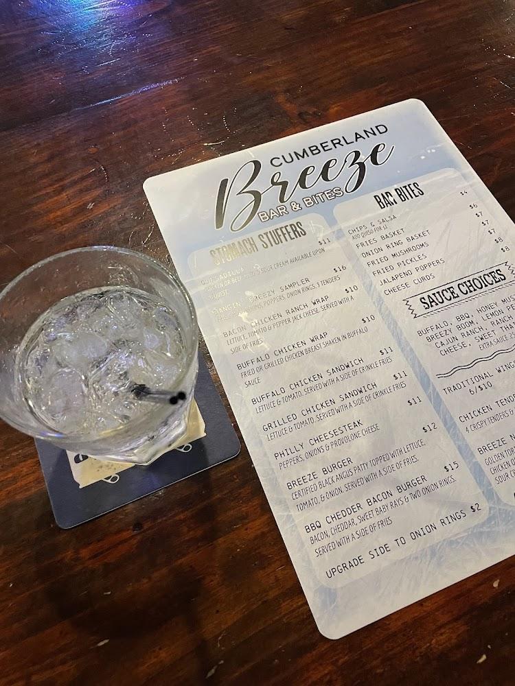 Cumberland Breeze Menu image 2